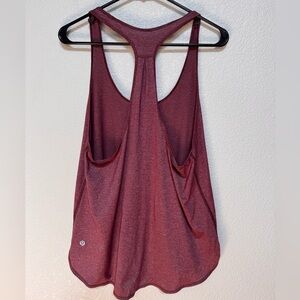 Lululemon Racerback Singlet Tank Burgundy Women’s 6